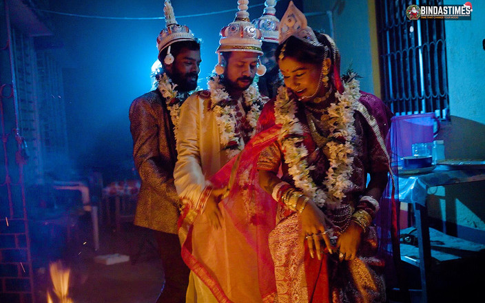 Cine Flix Media: Virale gangbang Suhagarat deel 2 - Desi Indische tiener 18+ vrouw zeer 1ste Suhagarat