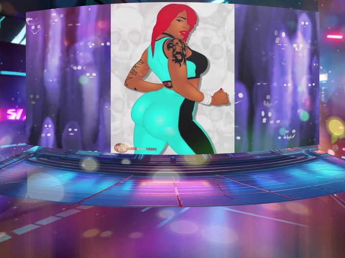 VR-Backalleytoonz: Kroppen laddas om -stor röv ebenholts tjockleken är tillbaka