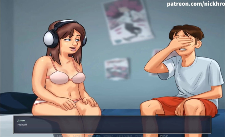 Cartoon Universal: Summertime saga part 114 (Indonesian sub)