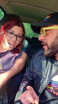 Blowjob in the Car, Cum