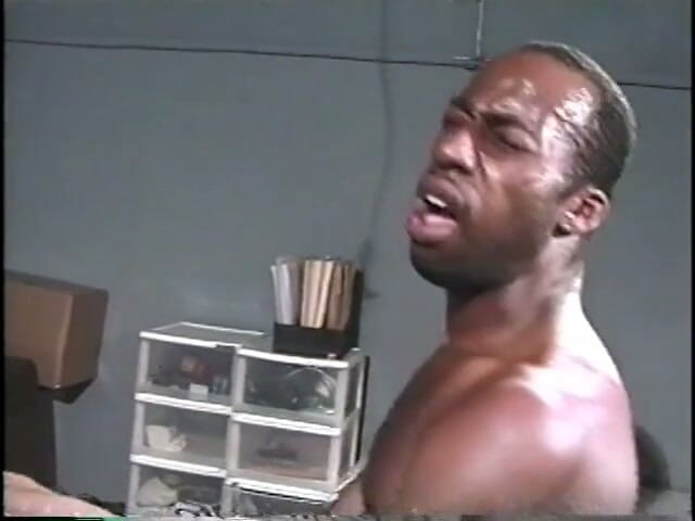 Gays Case: Shaved head stud moans while penetrates his in his friend's...