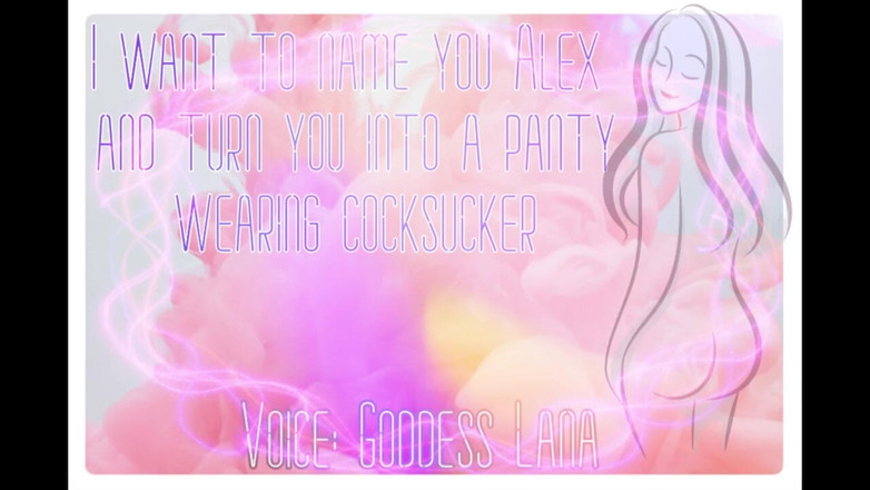 Campsissyboi: Voglio darti un nome alex e trasformarti in un succhiacazzi