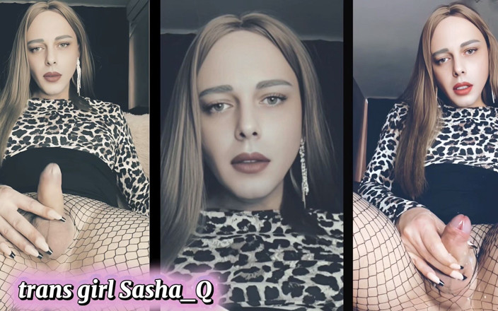 Sasha Q: Transgender kız Sasha_q orgazm oluyor