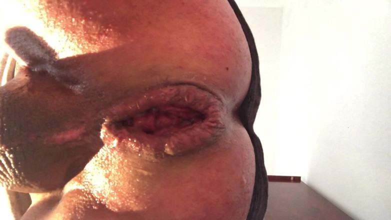 Jardinsecret346: Spermashow op kont na grote anale inbreng