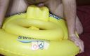 Inflatable Lovers: The yellow float