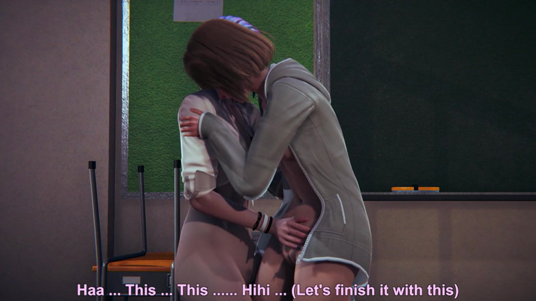 Waifu club 3D: Chloe bringt Max's muschi zum orgasmus