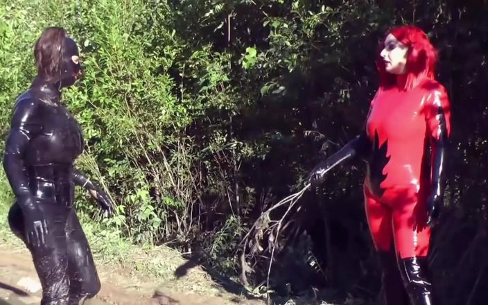 Arya Grander: Femdom ponížení, chcaní, břišní fetiš, latex, mokrý a špinavý