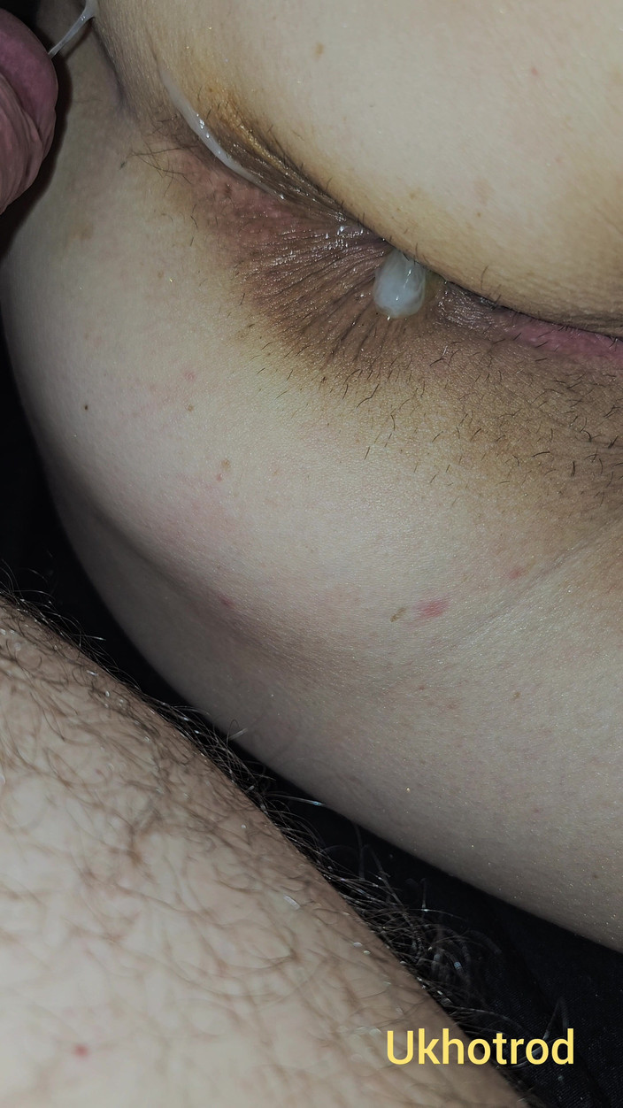 UK Hotrod: Creampie dubur lewat malam