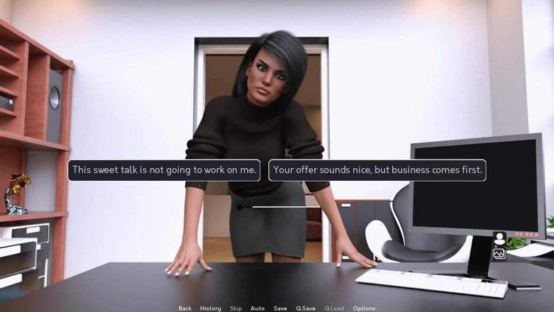 Dirty GamesXxX: Punčocháče: sekretářka a webová kamera dívka ep 2