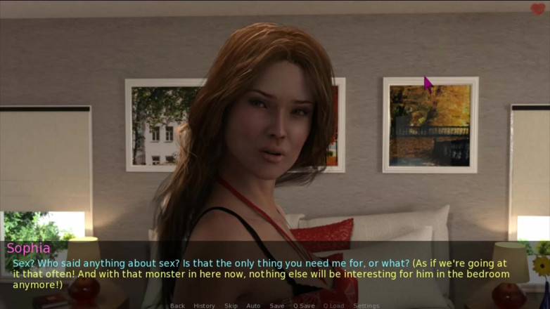 Visual Novels: Дружина і мачуха, частина 8