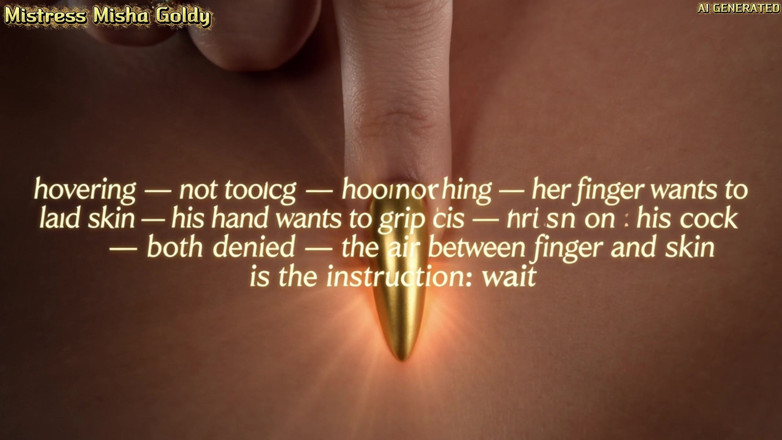 Goddess Misha Goldy: Follow My Finger