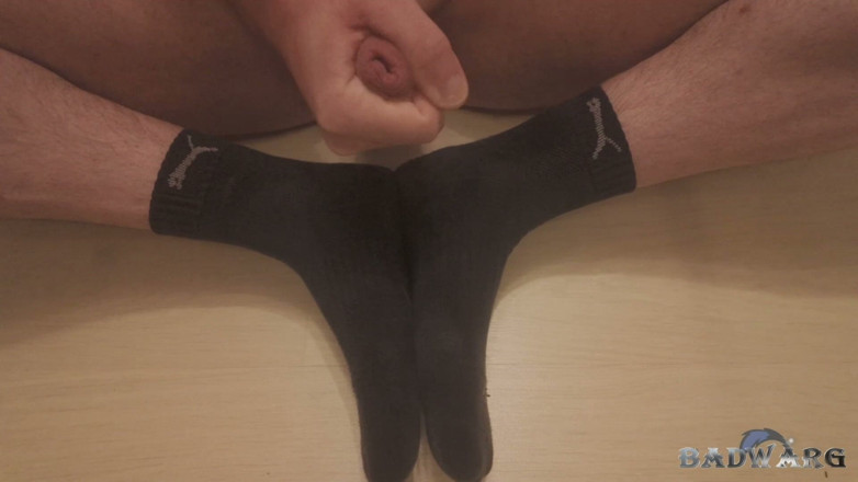 BadWarg: Cum on My Black Socks