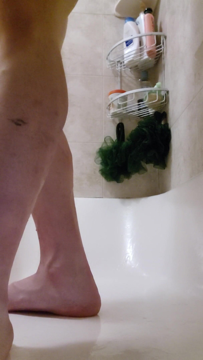 Lonely Mike Feet: Papi in der dusche