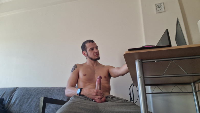 Fitguywithbigdick: Швидке соло мастурбування