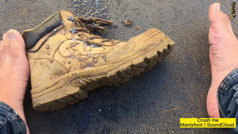 Manlyfoot: Quiero que me aplastas - aplastarme - video musical - Manlyfoot