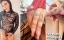 EmmaInkTrans: Une trans tatouée et son éjaculation crémeuse