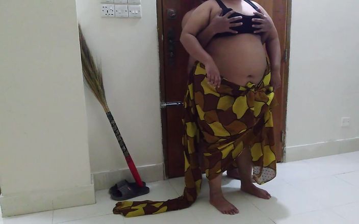 Aria Mia: 45 Year Old Beautiful Woman Fucks Her Everyday While Sweeping...