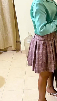 Girl Seeing Her Alone and Has Sex with Her Hardcore Sex Stepsister Friend Advantage