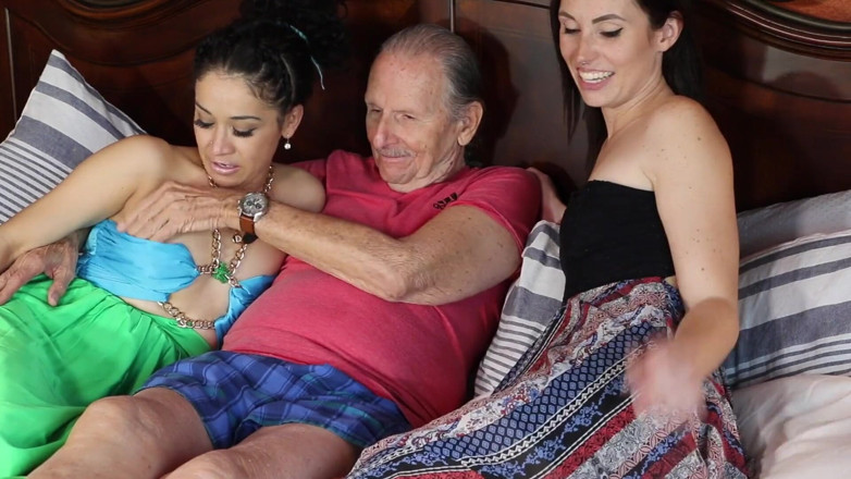 Desert Wind: Ashley &amp; Zamirah destroy the 86 year old man
