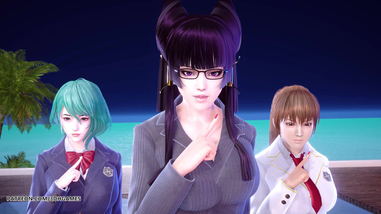 3D-Hentai Games: 2 फुट हॉन सेक्सी स्ट्रिपटीज़ मैरी रोज तमाकी मिसाकी कसुमी न्योतेंगु दोआ बिना सेंसर किया हुआ हेनतई