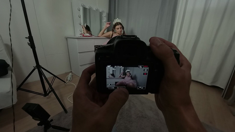 Ferrero: 私はメレナ・マリア・リューとプロのカメラでビデオを撮影しています