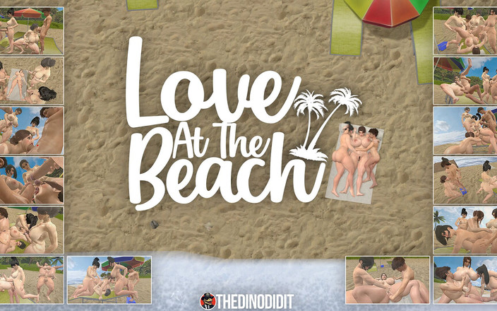 TheDinoDidIt Futa [VR]: Cinta di Pantai [lelaki X perempu X Futa]