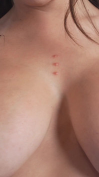 Gorgeous Tattooed Brunette Dakota Quinn Gets Roughed up Before Facial