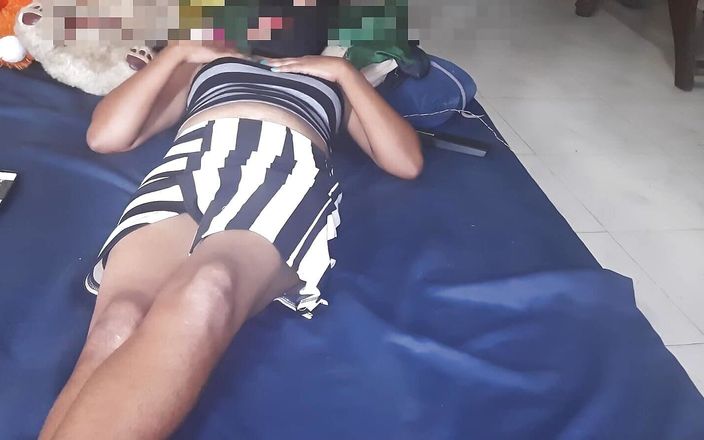 POV Web Series: Desi Girl Moaning Hard While Masturbating Her Pussy Video Taken...