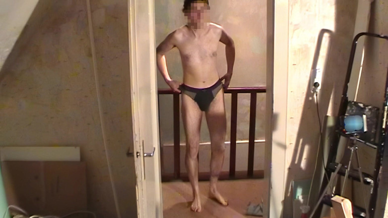 Mark Hannes: Strip y Fleshlight follando la masturbación