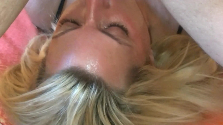 CamProMedia: German blonde Newcomer Lara fucks completely private!