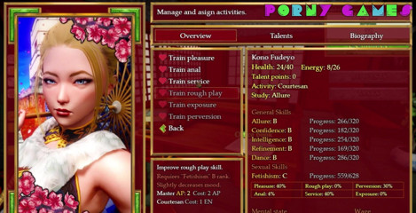 Porny Games: Wicked Rouge - More onsen fun 18