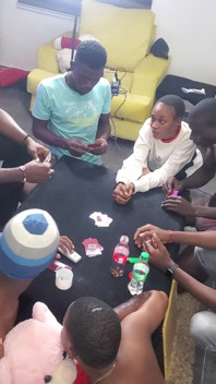 A Hot Bisexual Orgy After Playing Games Night Games