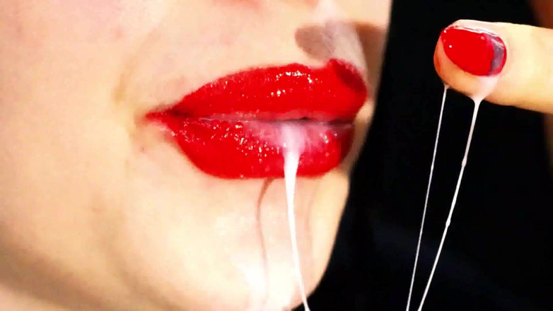 Goddess Misha Goldy: Red lipstick compilation &amp; lip tease! 50$ instead of original price 85$