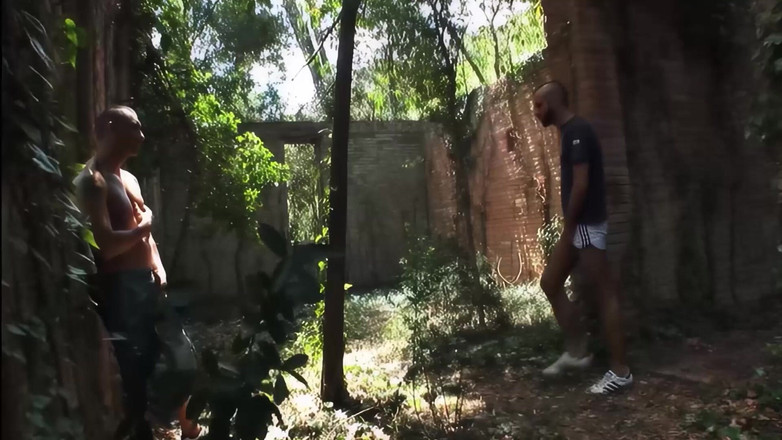 Transsexuell and gay club: Harabelerde Vahşi açık Havada Eşcinsel Anal Sikiş