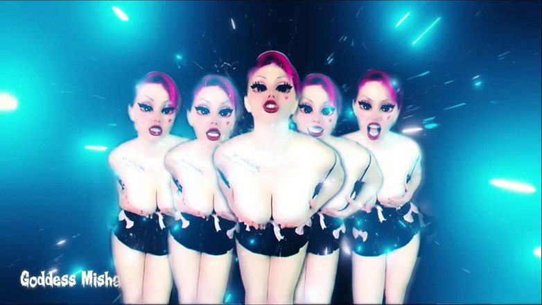 Goddess Misha Goldy: Your big tits obsession will only grow now, gooner!