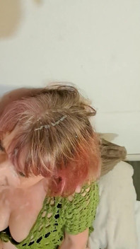 Hot MILF Wife Gets Her Face Covered in Cum