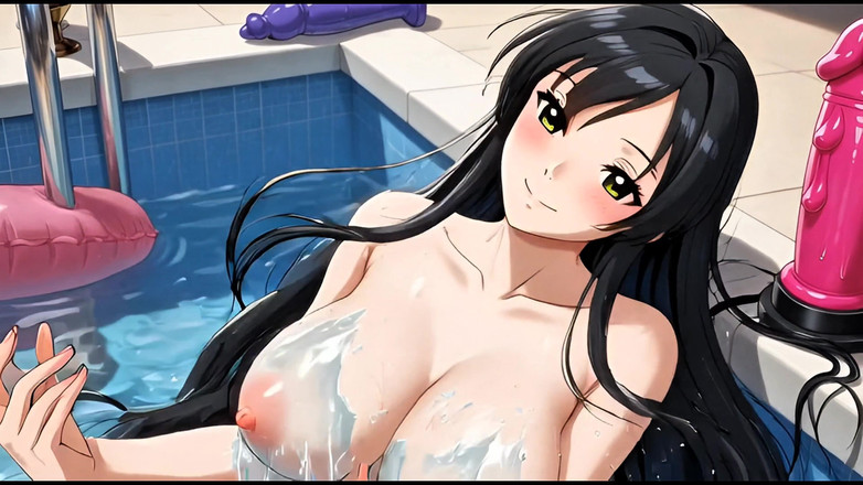 Stories&Anime: Nena hentai junto a la piscina se folla con cada...