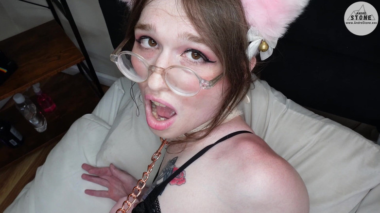 Andre Stone: Zbrusu nová trans kočička Pixie Pond ošukaná mužem vůbec poprvé