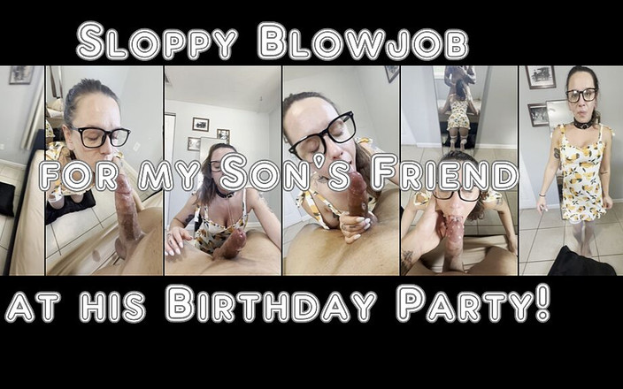 Natasha Michael Official: Nyepong kontol ceroboh teman anakku sendiri