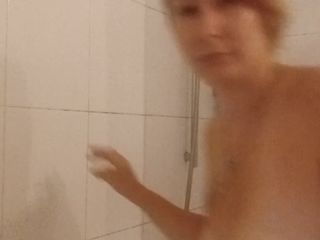 Maleficient: In shower - totally naked