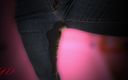 JuicyDream: Juicydream - 내 새로운 청바지와 첫 오줌 씻기 - 오줌 싸기