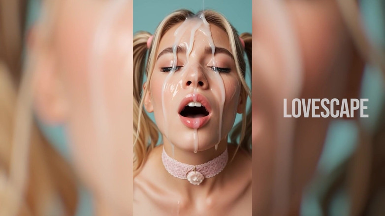 Lovescape: Loira universitária anal vaqueira reversa