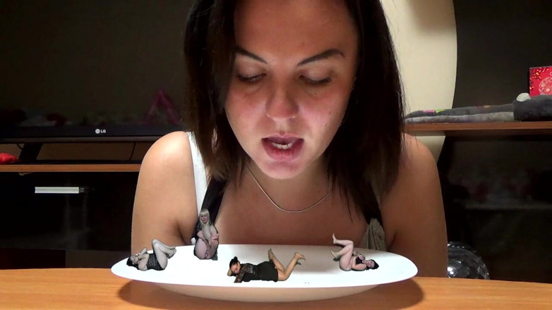 Goddess Misha Goldy: I Am Going to Eat 4 Girls. Mmm Yummy!
