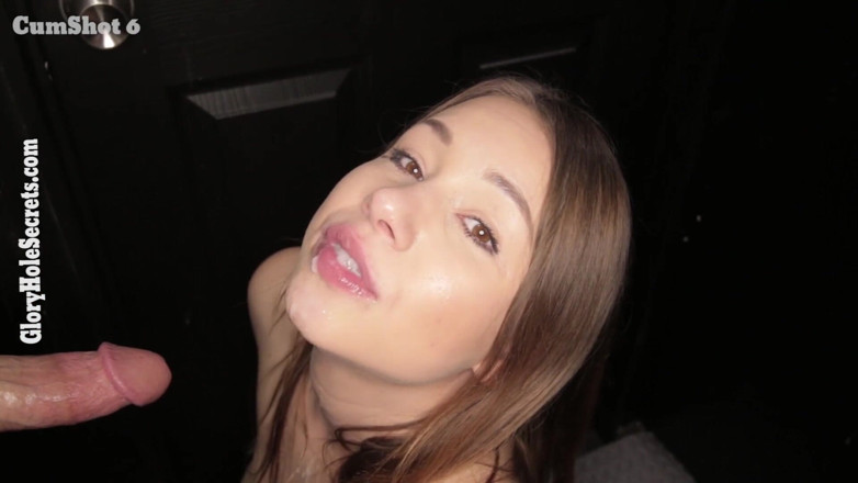 Aziani: Taylor Sands swallows 13 loads in her first gloryhole