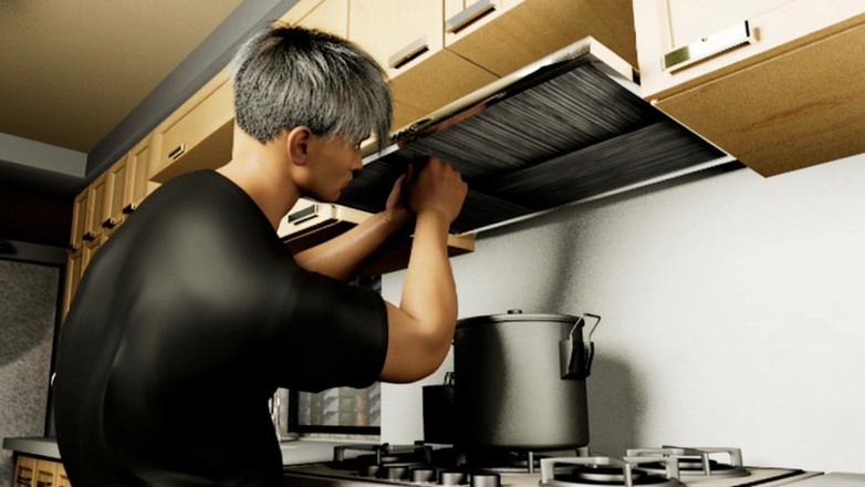 N3D animation: L’ajusteur de cuisine