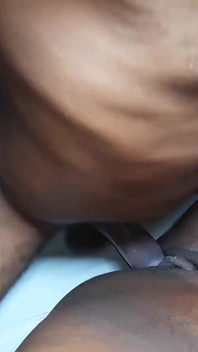 Big Ass African Chubby BBW Receives Krissyjoh's Big Dick and Made Him Cum