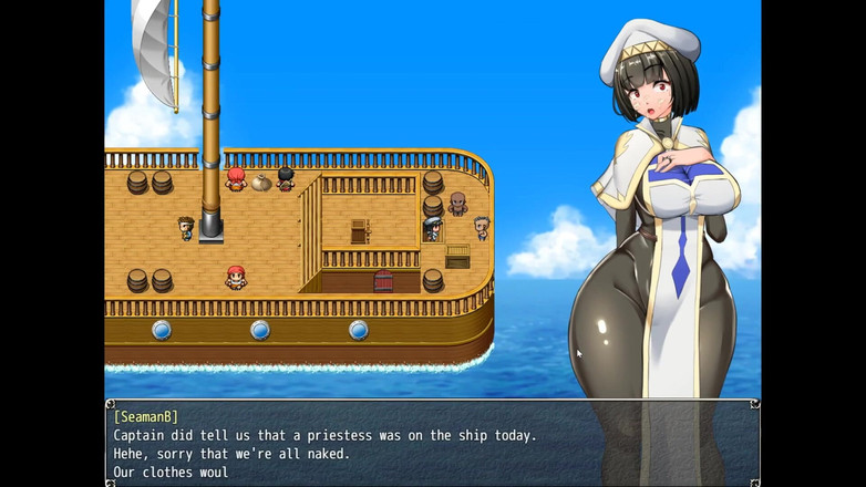 Cumming Gaming: Nymphomania prästinnan cuckold hentai spel ep.11 kysser min flickvän efter...