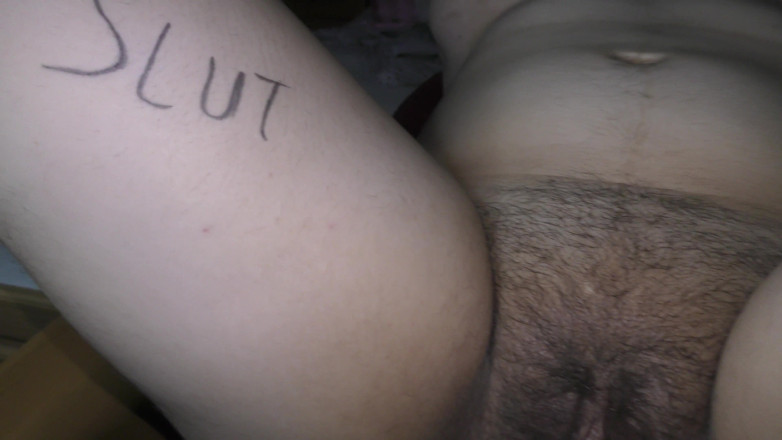 Milky Mari: BBW wife with a hairy pussy get covered in dirty...