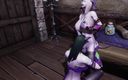 Wraith Futa: Draenei Futa Dickgirl Gets a Blowjob by a Dickgirl | Warcraft...