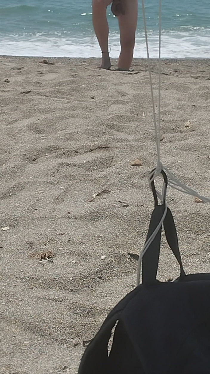 Morbosete000: On the Beach Naked Enjoying